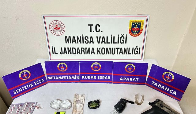 Manisa'da uyuşturucu operasyonu; 2 tutuklama