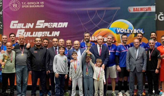 Balıkesir’de "Kamu Spor Oyunları" finalleri tamamlandı