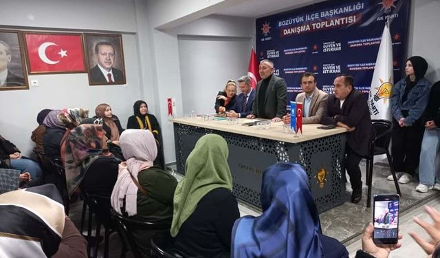 Başkan yıldırım’dan bozüyük teşkilatına mesajlar