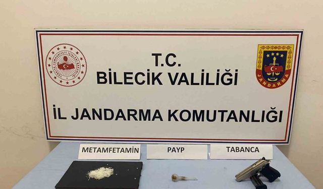 Bilecik’te uyuşturucu operasyonunda 1 gözaltı