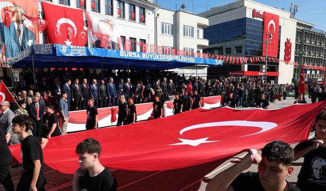 Bursa’da Cumhuriyet Bayramı coşkusu