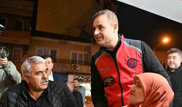 Deprem bölgesine büyük destek: 107 araç, 242 personel