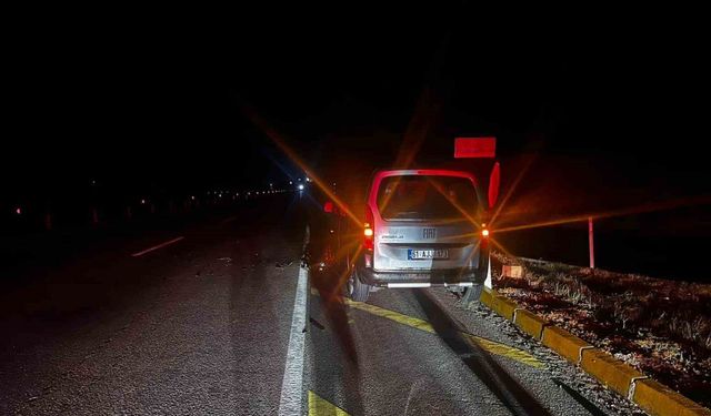 Feci kaza: Tır ile hafif ticari araç çarpıştı