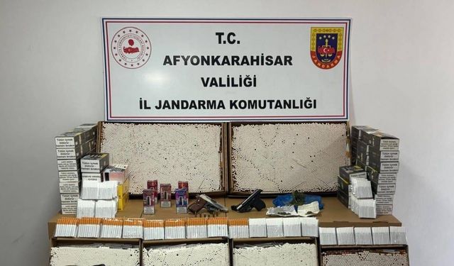 Kaçak Makaron ve Uyuşturucuya Jandarma Darbesi