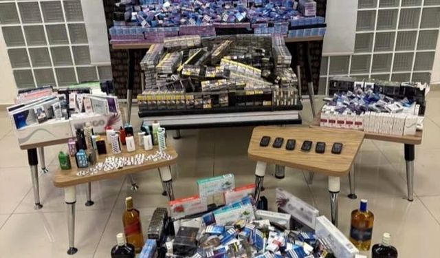 Kaçak Sigara Operasyonunda Büyük Vurgun