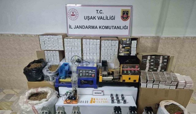 Kaçak sigara ve uyuşturucuya jandarma darbesi