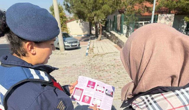 Kadına şiddete karşı farkındalık etkinliği