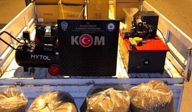 Operasyonla yakalandı: Bilecik’te kaçakçılık darbesi