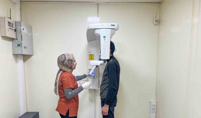 Sarıgöllülere müjde: Diş röntgeni artık ilçede