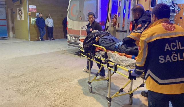 Karşıya geçmek isteyen adama otobüs çarptı