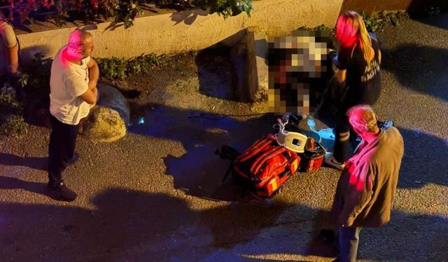 Tartıştığı adamın üzerine araba sürdü