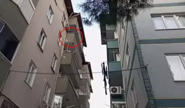 Çamaşır asarken 5'inci kattan düşüp öldü