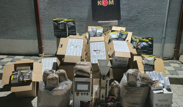 Kaçak Tütüne Geçit Yok! Kütahya Polisi Harekete Geçti