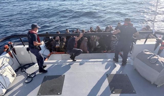 35 düzensiz göçmen yakalandı