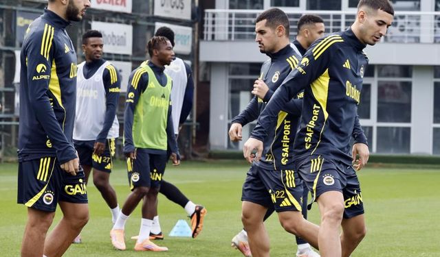 Fenerbahçe, Beşiktaş maçı hazırlıklarını sürdürüyor