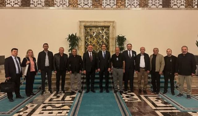 Kütahya milletvekili Demir, madencilik sektöründen isimlerle buluştu