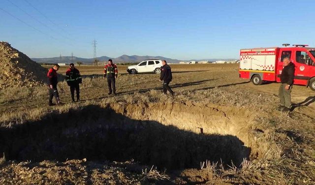 Keçi 4 Metrelik Çukura Düştü: İtfaiyeden Zamanla Yarışan Kurtarma