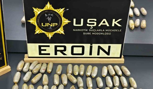 Midelerinde eroin taşıyan iki şüpheli tutuklandı