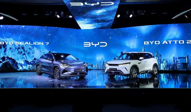 Byd Türkiye elektrikli suv atağı: Sealion 7 ve Atto 2 geliyor