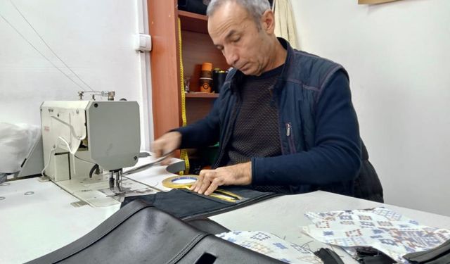 36 yıllık deri ustası anlattı: ''Meslek unutuluyor''