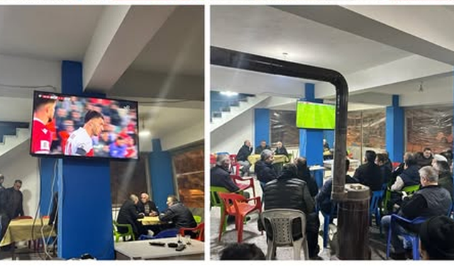 Necdet Akel, Yenikent’te Türkiye–Bulgaristan Maçını Vatandaşlarla İzledi