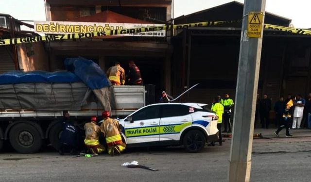 Kaza geçiren polis memuru şehit oldu