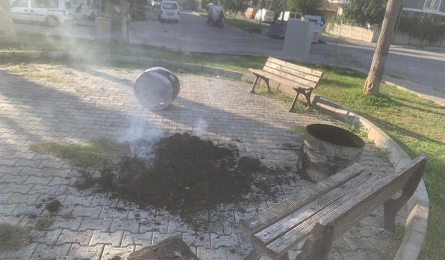 Çocuk parkını birbirine kattılar, belediyeden çağrı geldi