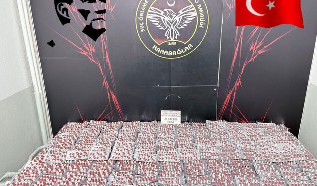 Sentetik zehir operasyonunda 2 şüpheli yakalandı