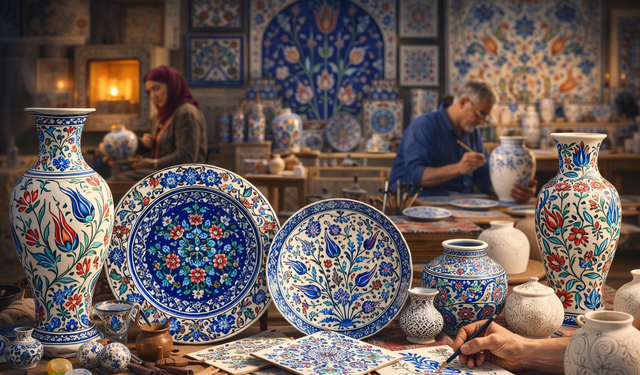 Kütahya Çini Sanatı: Tarihi Mirası ve Modern Atölyelerde Yaşayan Gelenek