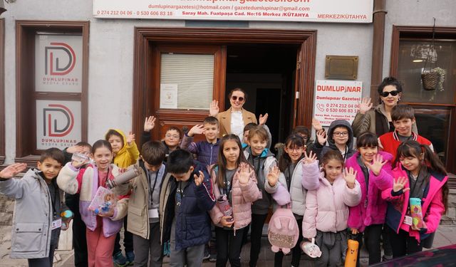 Minik Muhabirler İş Başında! Dumlupınar Gazetesi’nde 2. Atölye Heyecanı