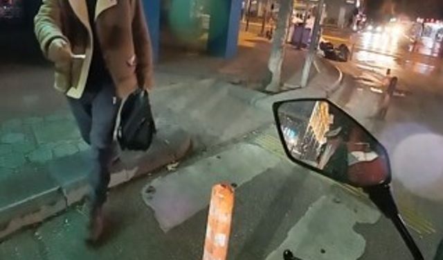 Eskişehir'de yürek ısıtan karşılıklı hediyeleşme görüntüleri