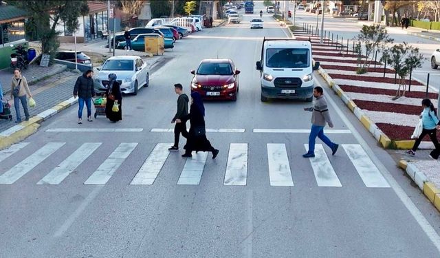 Bilecik'te drone denetiminde 13 araç sürücüsüne ceza