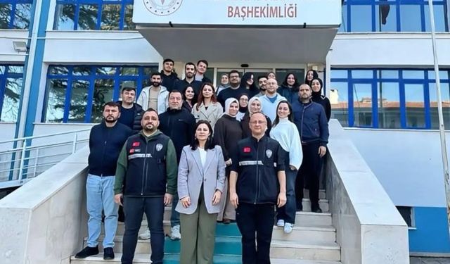 Bilecik'te sağlık personeline adli vakalarda delil eğitimi verildi