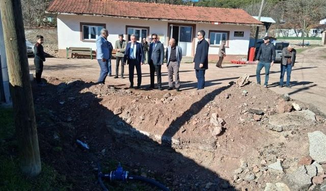 Bozüyük'te içme suyu altyapı çalışmaları tamamlandı