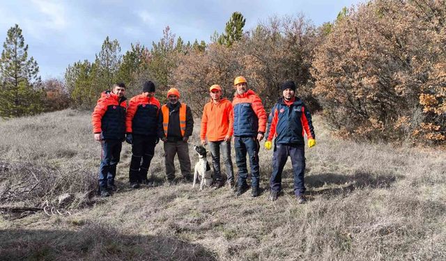 Eskişehir'de 12 metrelik çukura düşen köpeği AFAD ekibi kurtardı