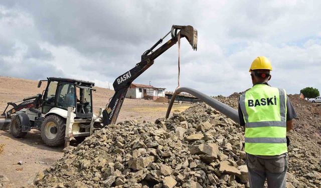 Hacıhüseyin'e yeni içme suyu hattı