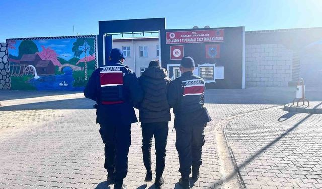 Hapis cezasıyla aranan şahsı jandarma yakaladı