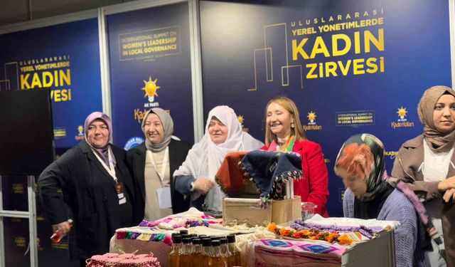 İlçedeki kadın emeği ulusal zirvede vitrine çıktı