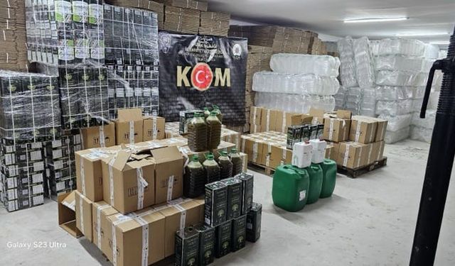 Sofralara Sahte Yağ! 3 Tonla 23 Ton Ürettiler