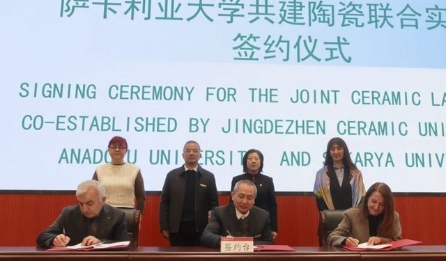 Türkiye ve Çin ortaklığında 'Uluslararası Seramik Laboratuvarı' kuruluyor