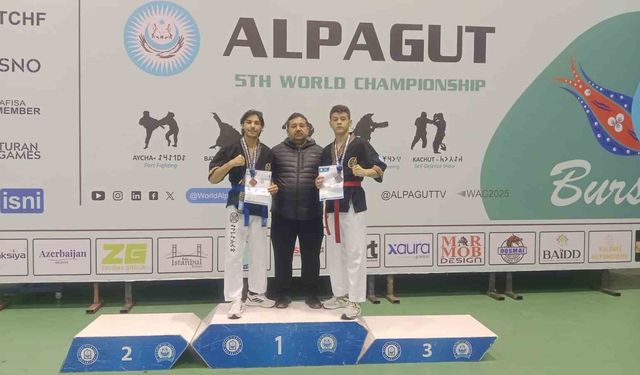 Türkiye’yi temsil eden Manisalı sporcular Dünya Şampiyonası’nda 3 derece aldı