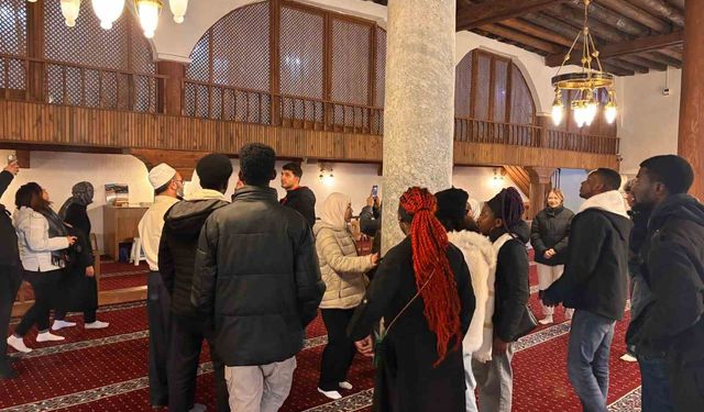 Yabancı üniversite öğrencileri Şuhut'un tarih ve kültürüyle buluştu