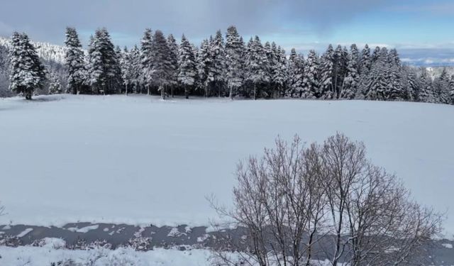 Uludağ'da kar kalınlığı şaşırttı