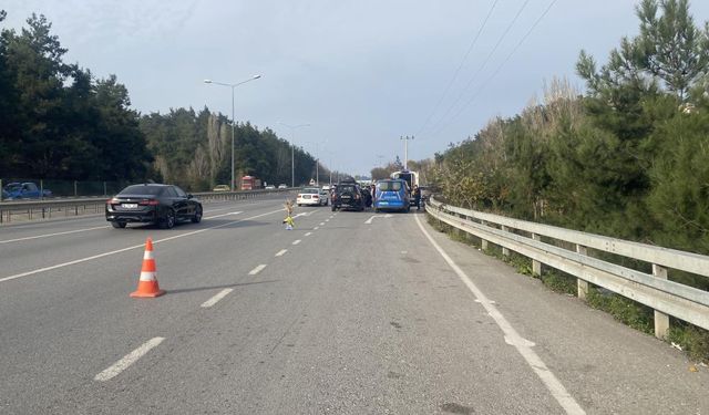 Otomobil, bisiklete çarptı: 1 yaralı