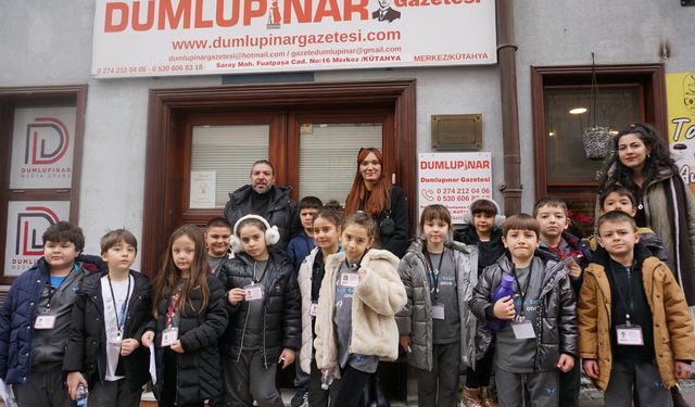 Geleceğin Muhabirleri Dumlupınar Gazetesi’nde Yetişiyor
