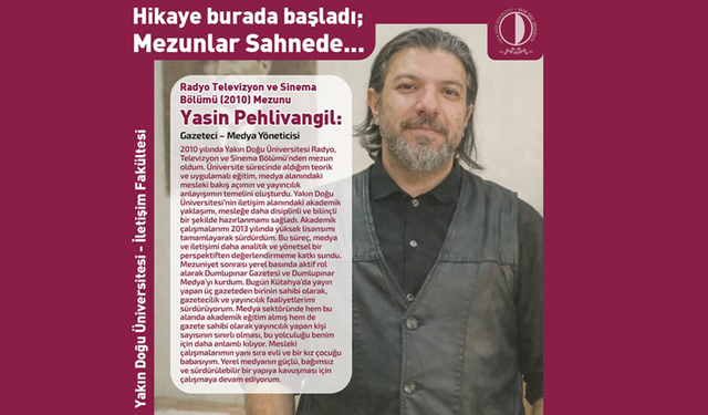 Hikâye Burada Başladı, Başarıyla Devam Ediyor: Yasin Pehlivangil Mezunlar Sahnesinde