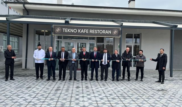 Tekno Kafe Restoran, Kütahya Dumlupınar Teknokent’te Kapılarını Açtı