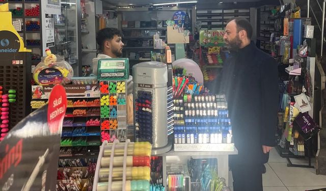 Milletvekili Bayırcı Esnafın Nabzını Tuttu! “Esnafımızın Yanındayız”