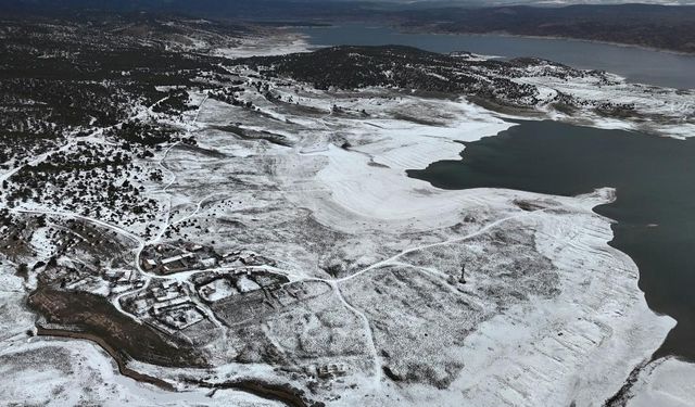 Kış Geldi Ama Dolmadı: Porsuk Barajı’nda Endişelendiren Görüntü
