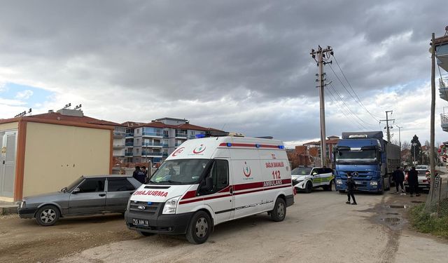 Şehir içinde kaza: elektrikli bisiklet yan yattı, 1 kişi yaralandı